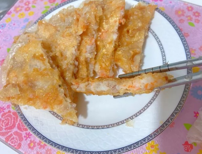 月亮蝦餅做法