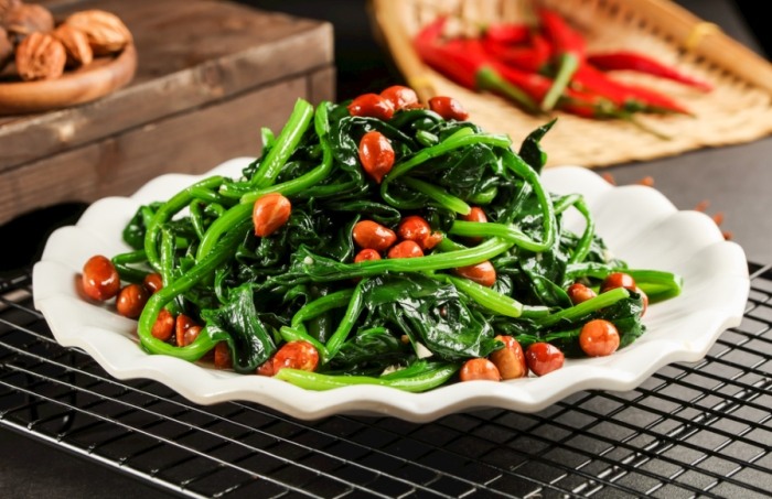 素食菠菜料理